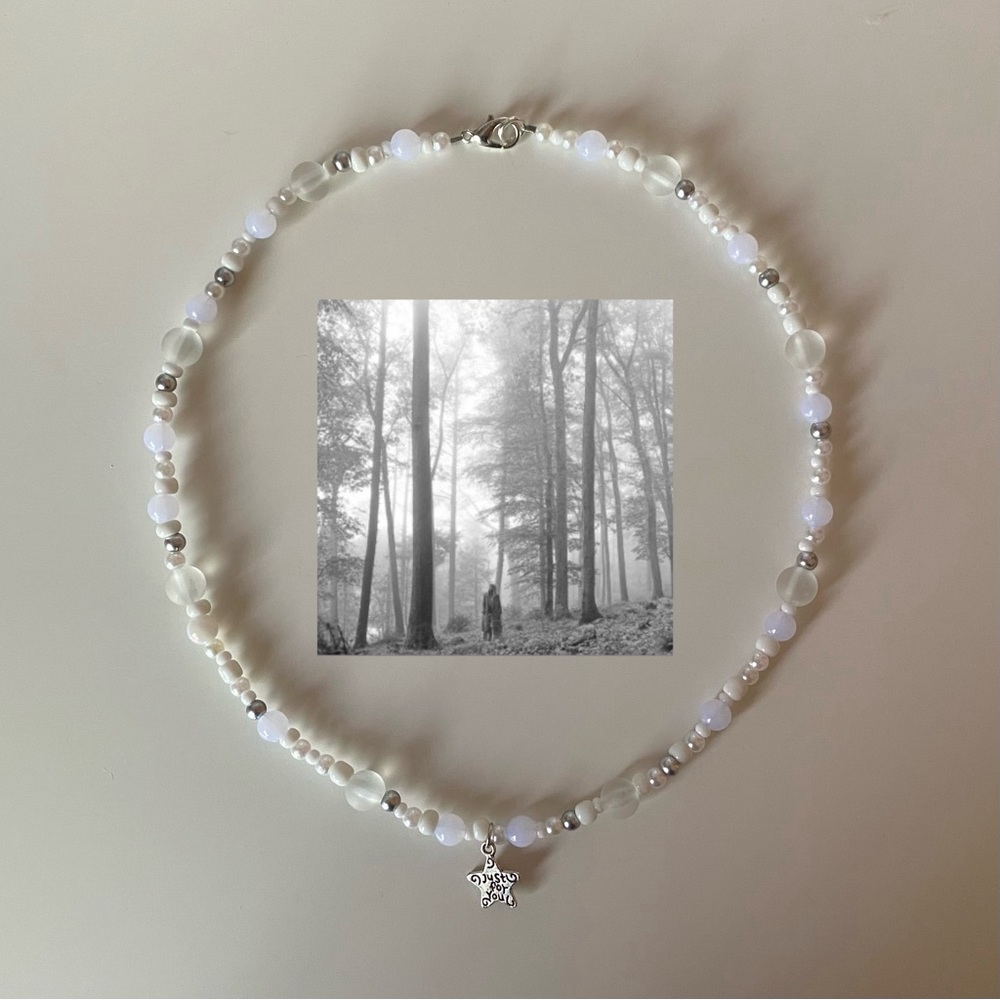 Taylor Swift Mirror Ball Inspired Beaded Necklace “Sh… Gem